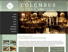 Tablet Screenshot of columbuseventcentre.com